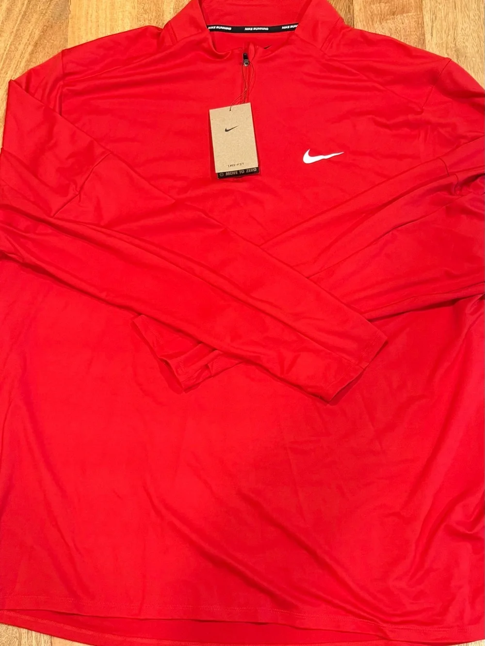 Nike Dri-FIT Element 1/2-Zip Top Size 3XL in Scarlet